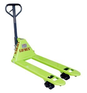 Hand Pallet Truck With Rubber Wheels Image