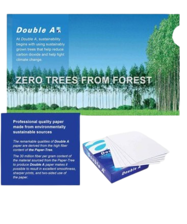 Double A Premium A4 Printing Paper White 80GSM 500 PCS x5