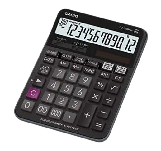 Casio DJ-120D Desktop Calculator