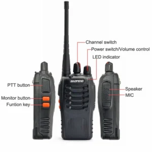 Baofeng BF-888S [2 Pack] 5W UHF Radio Image