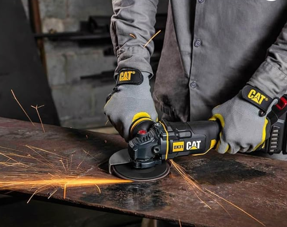 Caterpillar CAT DX31 18V Brushless Angle Grinder with Paddle Switch