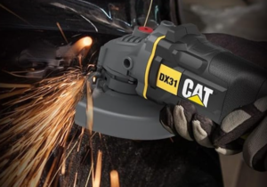 Caterpillar CAT DX31 18V Brushless Angle Grinder with Paddle Switch Image