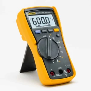 Fluke 115 True RMS Digital Multimeter, CAT III 600V, 10A Image