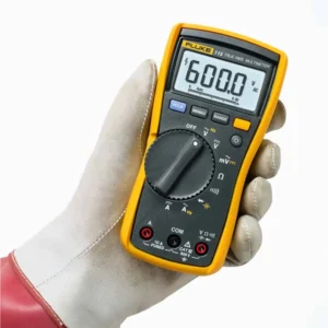 Fluke 115 True RMS Digital Multimeter, CAT III 600V, 10A Image