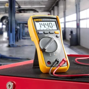 Fluke 115 True RMS Digital Multimeter, CAT III 600V, 10A Image