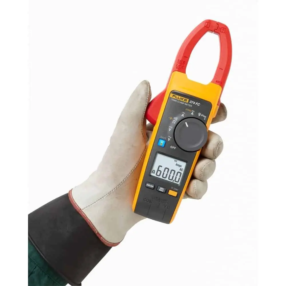 Fluke 374FC True RMS AC/DC Clamp Meter