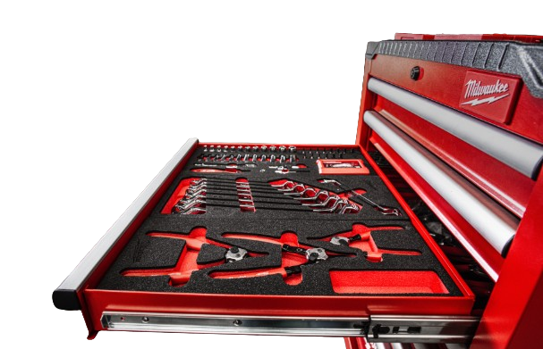 Milwaukee TOOLGUARD™ 27″ / 69cm 7-drawer steel rolling cabinet