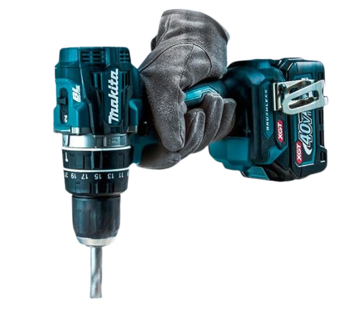 Makita HP002GA201 40V Max Li-Ion XGT Cordless Hammer Driver Drill, 13 mm Size