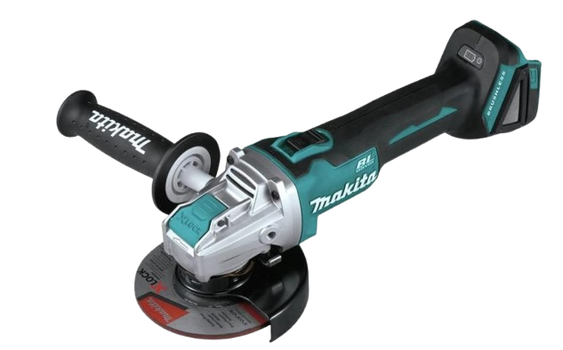 Makita XAG25Z 18V LXT 4-1/2” / 5″ Lithium-Ion X-LOCK Angle Grinder – Bare Tool