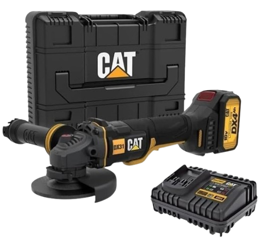 Caterpillar CAT DX31 18V Brushless Angle Grinder with Paddle Switch