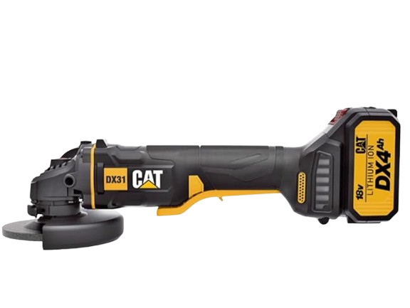 Caterpillar CAT DX31 18V Brushless Angle Grinder with Paddle Switch
