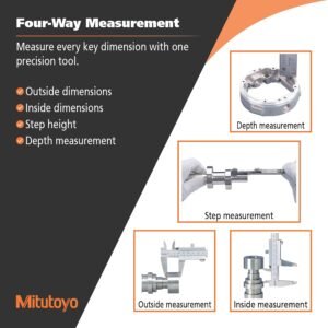 Mitutoyo 530-119: Vernier Caliper, 0-300mm / 0-12inch Image