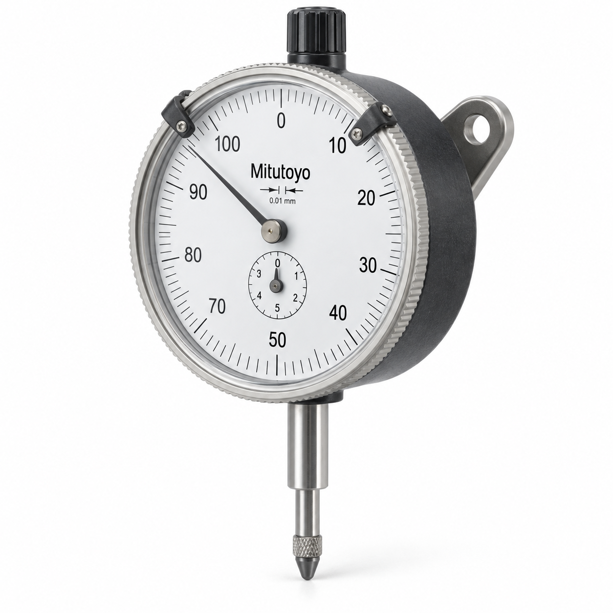 Mitutoyo 2046S Series 2 Dial Indicator – 10 mm Range × 0.01 mm