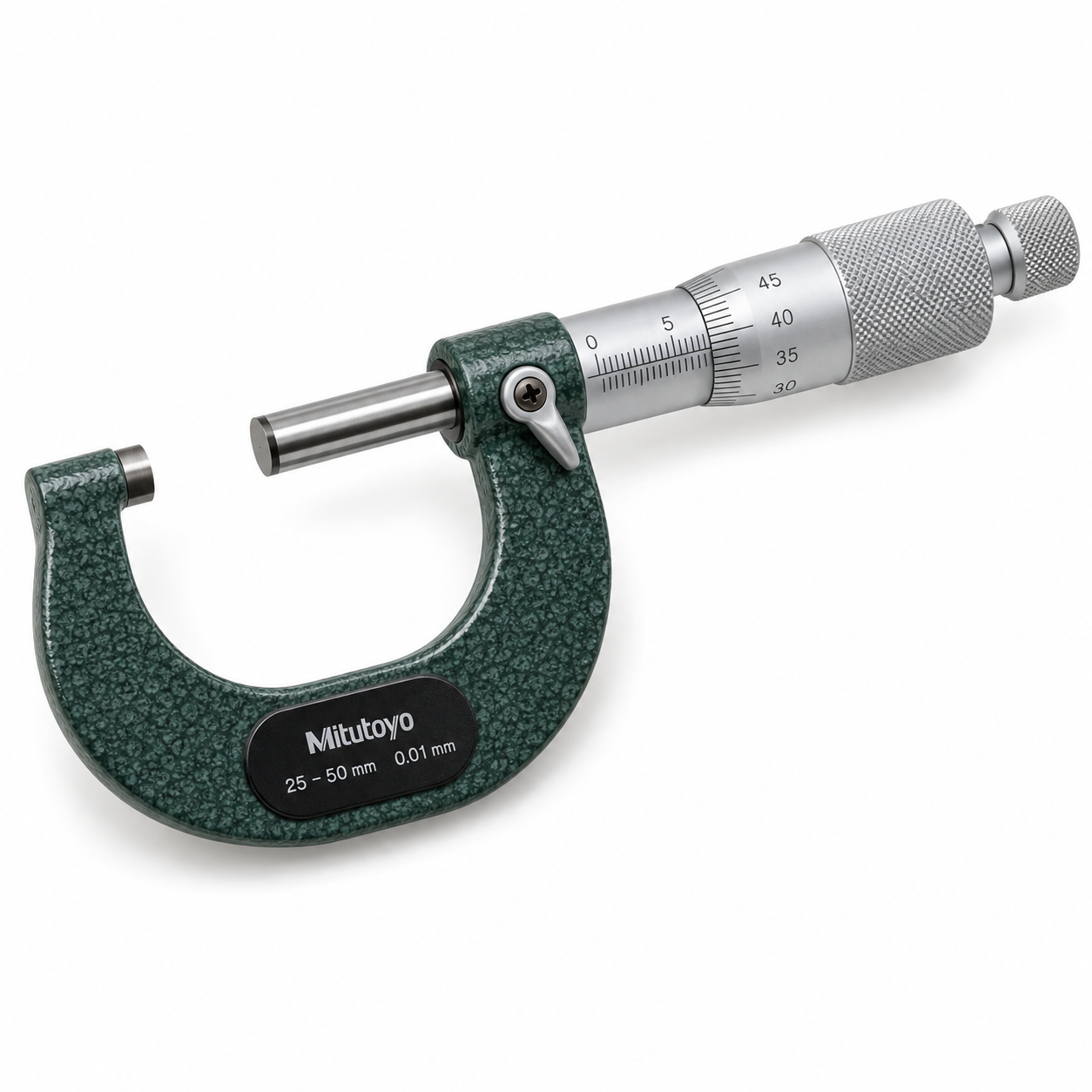 Mitutoyo 103-138 Outside Micrometer – 25–50 mm Range × 0.01 mm