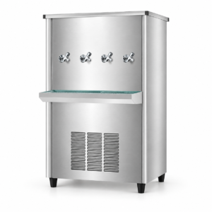 COOLTECH CT-85F4 Stainless Steel Water Cooler – 4 Taps Image
