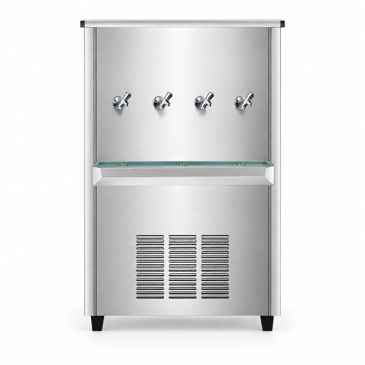 COOLTECH CT-85F4 Stainless Steel Water Cooler – 4 Taps