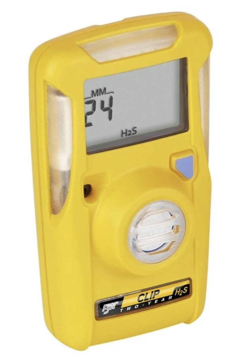 BW Technologies BW-Clip : Single Gas Detector-H2S