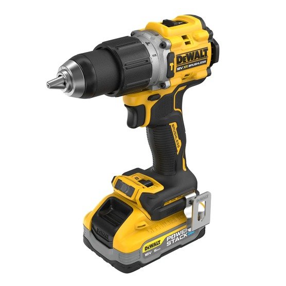 DEWALT 18V XR Brushless Hammer Drill Driver Kit DCD805H2T-GB