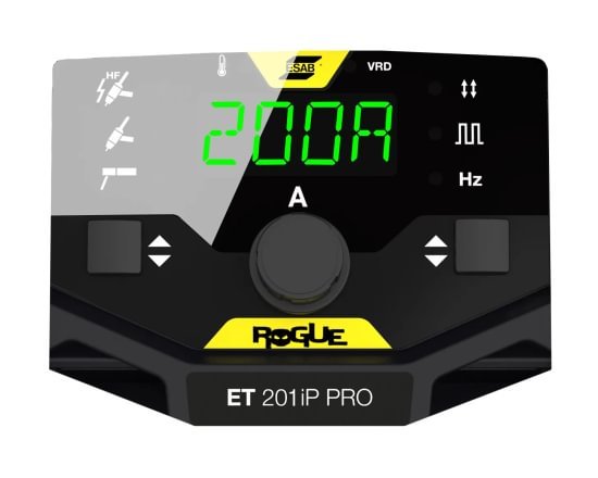 ESAB Rogue ET 201iP PRO 200A HF TIG & Stick Welding Machine