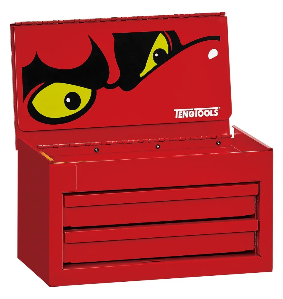 TengTools TST11R2 11″ PRO35™ Tool Chest – 2 Drawers, Red