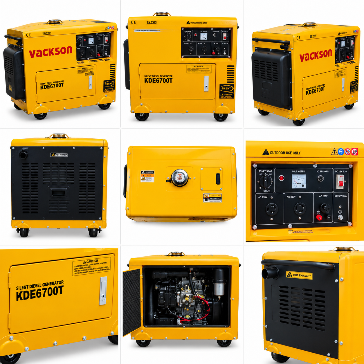 Vackson Diesel Generator  5 KVA