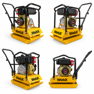 WEBX Plate Compactor  Diesel- Kama Engine Image