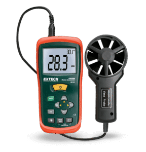 Extech CFM/CMM Thermo-Anemometer + IR Thermometer Image