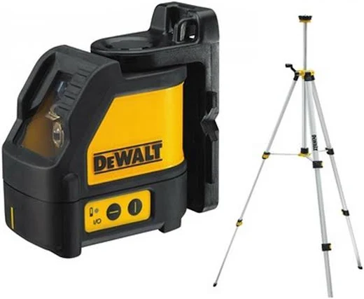 Dewalt DW088KTRI-XJ Multi Line Laser with New Tripod – 50Ft Range